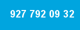 927 792 09 32